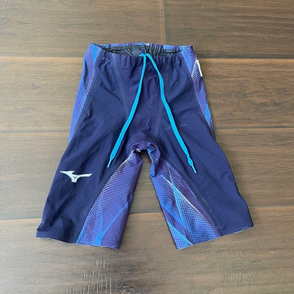 Mizuno | Swim | Mizuno Mens Gxsonic V Mr Tech Suit Blue Size